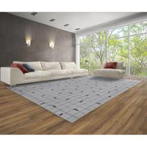 Tapete Para Sala Cotton Cinza 2,40x3,40 São Carlos