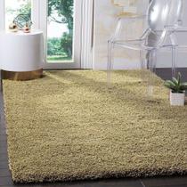 Tapete para Sala e Quarto Peludo Luxo Casa Dona 200x250cm Bege Gold