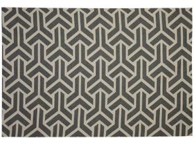 Tapete para Sala e Quarto Retangular 135x200cm - Jacquard Trel Lartex