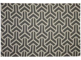 Tapete para Sala e Quarto Retangular 135x200cm - Jacquard Trel Lartex