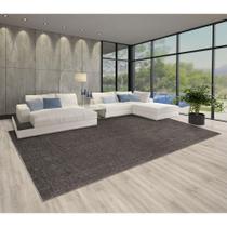 Tapete Para Sala Elegant Dark Gray 2,50x3,00 São Carlos