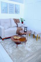 Tapete Para Sala Estar Quarto 150x200 Peludo Decorativo Luxo