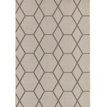 Tapete Para Sala Eva Antiderrapante Funcional Hexagonal 1,00 x 1,50 Areia J Serrano Tapete Para Sala Eva Antiderrapante Funcional Hexagonal 1,00 x 1,50 Areia J Serrano