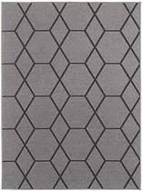 Tapete Para Sala Eva Antiderrapante Funcional Hexagonal 1,00 x 1,50 Grafite J Serrano Tapete Para Sala Eva Antiderrapante Funcional Hexagonal 1,00 x 1,50 Grafite J Serrano