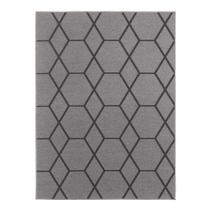Tapete Para Sala Funcional Hexagonal 52 Grafite 2,00x2,50m Tapete Para Sala Funcional Hexagonal 52 Grafite 2,00x2,50m
