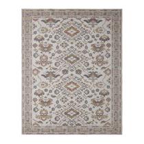 Tapete para Sala Funcional Medalhao 51 Cinza 1,50X2,00M