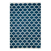 Tapete Para Sala Geometrico Azul Kilim Summer 200x300 2858 Tapete Para Sala Geometrico Azul Kilim Summer 200x300 2858