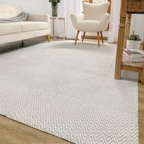 Tapete para Sala Grande 2,00 x 3,00 Algodão 100% Artesanal Decoração Rústica para Quarto Casal