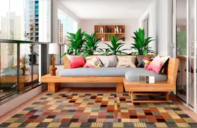 Tapete para sala grande Monterey Carmel Stylus 200x300 cm Tapete para sala grande Monterey Carmel Stylus 200x300 cm