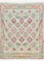 Tapete Para Sala Kilim Ghashighay 152x238 bege 75094 Tapete Para Sala Kilim Ghashighay 152x238 bege 75094