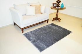 Tapete para sala Life Confort Shaggy 50mm Black & White 250x300 cm "Outlet"