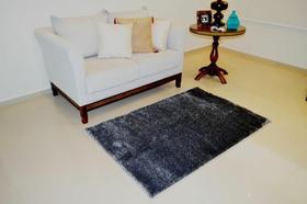 Tapete para sala Life Confort Shaggy 50mm Multi B&W 150x200 cm "Outlet" Tapete para sala Life Confort Shaggy 50mm Multi B&W 150x200 cm "Outlet"