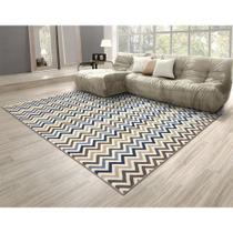 Tapete Para Sala Lyre Azul Bc 2,00x2,50 São Carlos