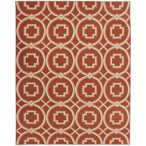 Tapete Para Sala Lyre Terracota 1,00x1,50 São Carlos