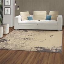 Tapete Para Sala Lyre Virtual Cinza 1,50 x2,00 São Carlos