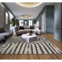 Tapete Para Sala Lyre Zebrado 2,00x2,50 São Carlos