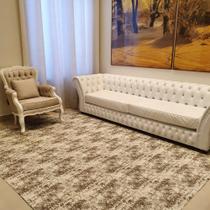 Tapete Para Sala Marrom 3,00x2,00 Com Antiderrapante - CasaDecor