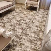 Tapete Para Sala Moderno Marrom 1,50x1,00 Com Antiderrapante Tapete Para Sala Moderno Marrom 1,50x1,00 Com Antiderrapante