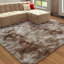 Tapete Para Sala Peludo Felpudo 2,80 X 2,00 Macio Grande -