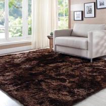 Tapete para Sala Quarto Classic Peludo/Felpudo Retangular 200x140cm Casen