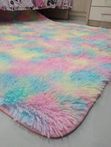 tapete para sala , quarto escritorio felpudo, peludo 1,50x2,00 shaggy macio