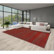 Tapete para Sala School Risca Vermelho 2,50x3,50 São Carlos