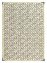 Tapete Para Sala Sisal Antiderrapante Sem Pelo Sisllê 1,00m x 1,50m S 568 Clean Lancer