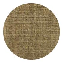 Tapete Para Sala Sisal Natural 98 Redondo C50 Caramelo Preto