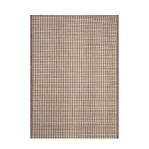 Tapete Para Sala Sisal Sintético Buzios 200x250 Barra 49 Marrom Azul