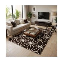 Tapete Para Sala Soft Delicate 200x300 1022 Marrom Tapete Para Sala Soft Delicate 200x300 1022 Marrom
