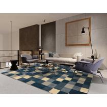 Tapete para Sala Supreme S Xadrez 1,50x2,00 São Carlos