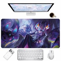 Tapete para Teclado Roxo Guerreira Estelar Fantasia Mouse Pad Retangular Gamer Tapete para Teclado Roxo Guerreira Estelar Fantasia Mouse Pad Retangular Gamer