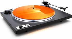 Tapete para Toca-Discos SpinTunes Laranja Iluminado 30cm Antiestático Tapete para Toca-Discos SpinTunes Laranja Iluminado 30cm Antiestático