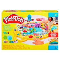 Tapete para Viagem Massinha Play-Doh com 4 Potes e Acessórios F9143 - Hasbro