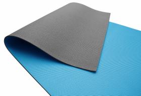 Tapete para Yoga Rolo 60cm x 10m Bicolor Azul Kapazi