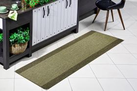 Tapete passadeira 0,66 x 2,30 sisal antiderrapante pousada sala corredor lancer