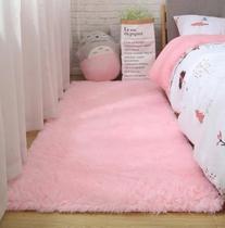 Tapete Passadeira Antiderrapante Felpudo Peludo Sala Quarto Corredor Macio Infantil Tapete Passadeira Antiderrapante Felpudo Peludo Sala Quarto Corredor Macio Infantil