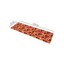 Tapete Passadeira Antiderrapante Impermeável para Cozinha Corredor 1,35 x 0,45