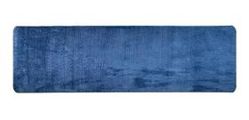 Tapete Passadeira Antiderrapante Sala Quarto Pelo Macio Apolo 50 x 100cm Azul