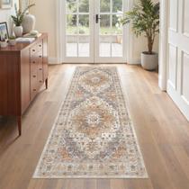 Tapete passadeira befbee 61 x 183 cm lavável antiderrapante para uso interno Tapete passadeira befbee 61 x 183 cm lavável antiderrapante para uso interno