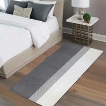 Tapete Passadeira Beira Cama Bruxelas 0.65 x 2,00 Antiderrapante Cinza Tapete Passadeira Beira Cama Bruxelas 0.65 x 2,00 Antiderrapante Cinza