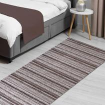 Tapete Passadeira Beira Cama Nantes Antiderrapante 0,65 x 2,00 Caramelo