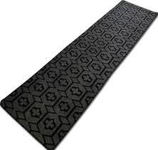 Tapete Passadeira Carpete 0,50 X 4,00 Corredor Gigante Cinza
