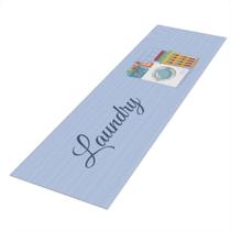 Tapete Passadeira Clean Laundry 160x50 Antiderrapante