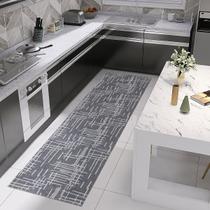Tapete Passadeira Cozinha Banheiro Corredor Elegante Decorativa Rústica Antiderrapante Luxo