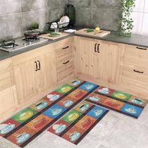 Tapete Passadeira Cozinha Coffee Break 120x40 + 2 Capachos 60x40