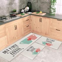 Tapete Passadeira Cozinha I Love Coffee 120x40 + 2 Capachos 60x40