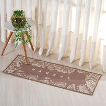 Tapete Passadeira De Cozinha Jacquard Antiderrapante
