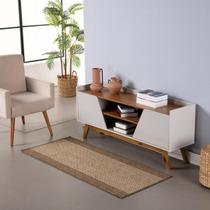 Tapete Passadeira em Sisal para Cozinha Corredor 6,00x0,66m