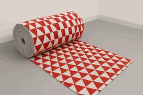 Tapete Passadeira Emborrachado Antiderrapante PVC por Metro 45cm Largura
